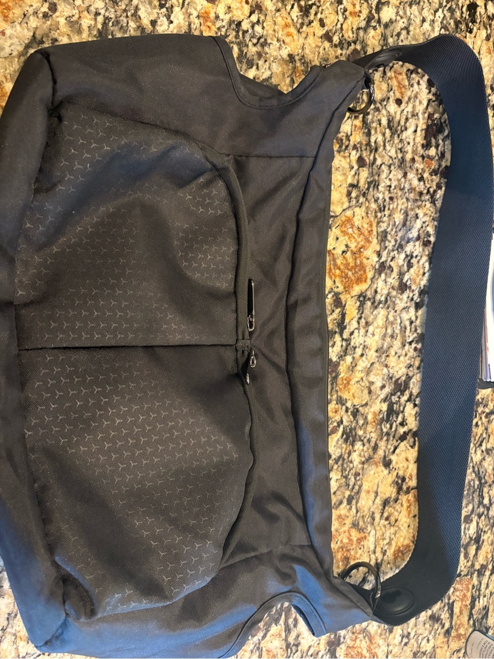 Black Doona Essentials Diaper Stroller Bag Lookalike